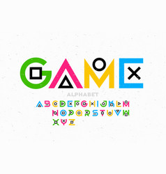 Game Style Font