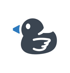 Plastic Duck Toy Icon