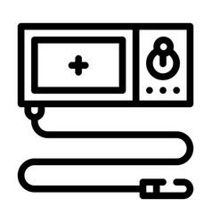 Endoscope Tool Line Icon Sign