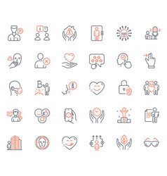 People Icons Set Included Icon As Eyeglasses