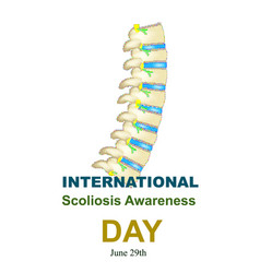 World Scoliosis Day Scoliosis Spine