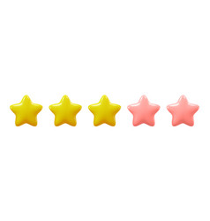 Review Or Ranking 3 Gold Stars Of Five Star