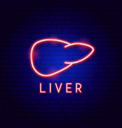 Liver Neon Label