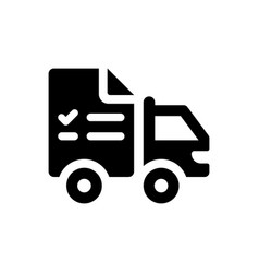 Logistics Waybill Icon