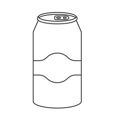 Bottle Of Soda Iconoutline Logo Isolated