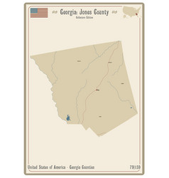 Map Of Jones County In Georgia