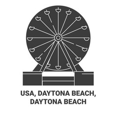 Usa Daytona Beach Travel Landmark