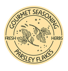 Gourmet Seasoning Fresh Herbs Parsley Flakes