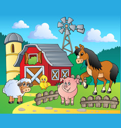 Farm theme image 6 Royalty Free Vector Image - VectorStock