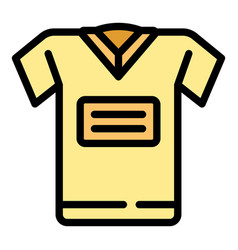 Shirt Uniform Icon Flat