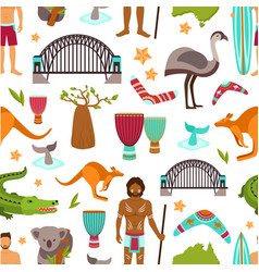 Australia Seamless Pattern