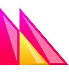 Abstract Triangle Mountain Logo In Trendy And