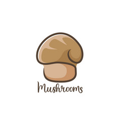 Mushroom Food Logo