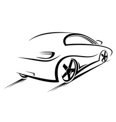 Smart roadster Royalty Free Vector Image - VectorStock