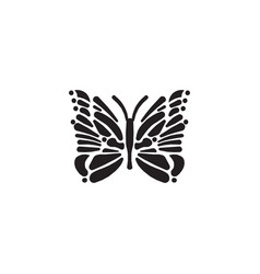 Silhouette Tattoo Butterfly Icon Design Art Shape