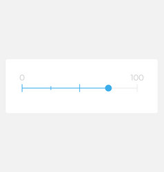 Slider With Dividers Ui Element Template