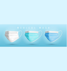 Realistic Medical Face Mask Details 3d Medical