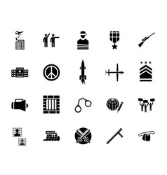 War And Army Icon Set