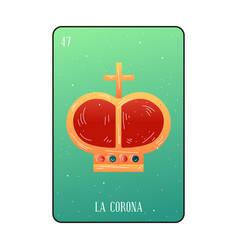 Loteria Crown Card