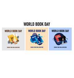 World Book And Copyright Day Set