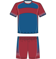 Soccer Uniform Jersey And Shorts Mock Ups