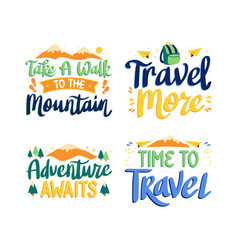 Hand Drawn Adventure Lettering Set