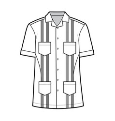 Shirt Guayabera Technical Fashion