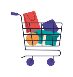 Shopping Cart And Gift