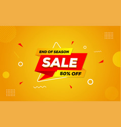 End Of Season Sale Banner Sale Banner Promotion