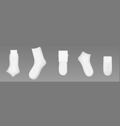 White Socks Mockups Set