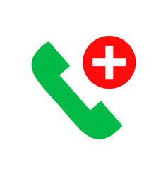 Emergency Call Icon Or Medical