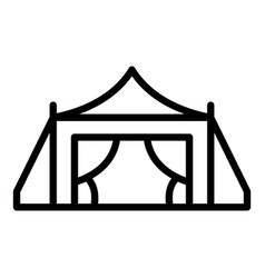 Bedouin Tent House Icon Outline Arab