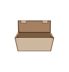 Hand Food Box To Go Cartoon