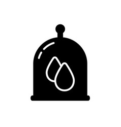 Silhouette Vacuum Bloodletting Outline Icon