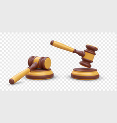 3d Wooden Judge Gavel And Stand Auctioneer Hammer