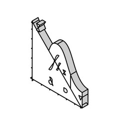 Integral Math Science Education Isometric Icon