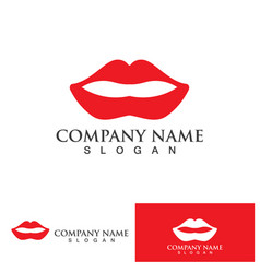 Lips Woman Logo And Symbol