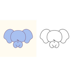 Kawaii Clipart Elephant