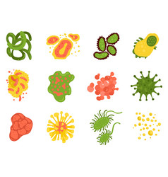 Viruses And Bacteria Set