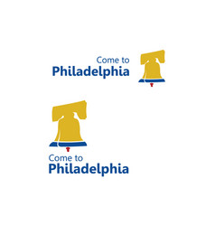 Come To Philadelphia Liberty Bell Logo