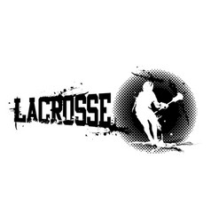 Man Lacrosse Banner