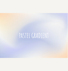 Soft Cloudy Blue And Peach Pastel Gradient