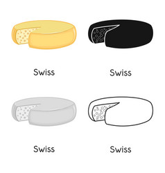 Chees And Swiss Icon Web