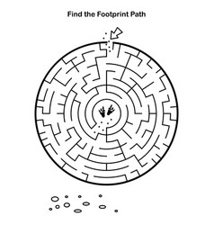 Maze Puzzle Kids Preschool Activity Labyrinth