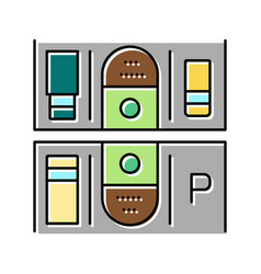 Multi-location Management Services Color Icon