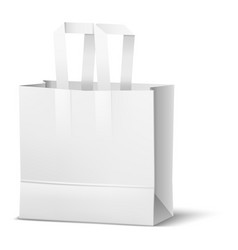 Reusable Shopping Bag Mockup White Blank