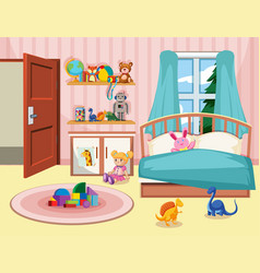 A Kid Bedroom Background