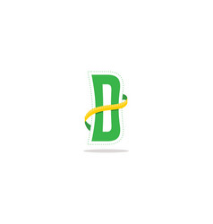 Letter D Weight Loss Logo Design