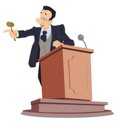 Auctioneer Is On Podium Lead Of Trades