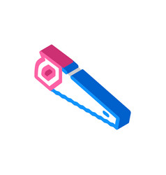 Crosscut Hand Saw Isometric Icon